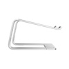 Crong AluBench - Aluminum laptop stand (silver)