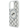 Karl Lagerfeld IML Monogram Karl & Choupette Head MagSafe - Case for iPhone 16 Pro (transparent)