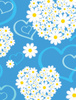 Nexgen Skins with 3D effect for iPad 2/3/4 (Hearts and Daisies 3D)