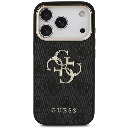 Guess 4G Big 4G Classic Logo - Case iPhone 17 Pro (Schwarz / Gold)