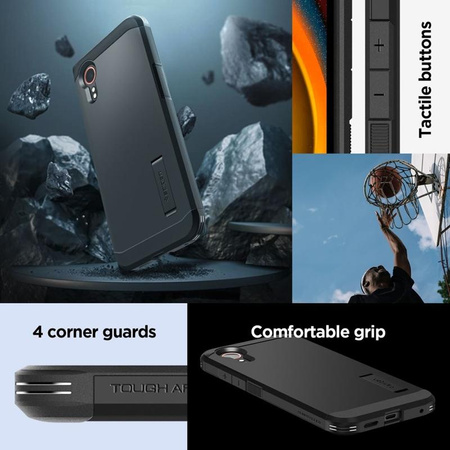 Spigen Tough Armor - tok Samsung Galaxy XCover 7 Pro (fekete)