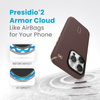 Speck Presidio2 Pro ClickLock & MagSafe - iPhone 15 Pro Case (New Planet/Clay Tan)