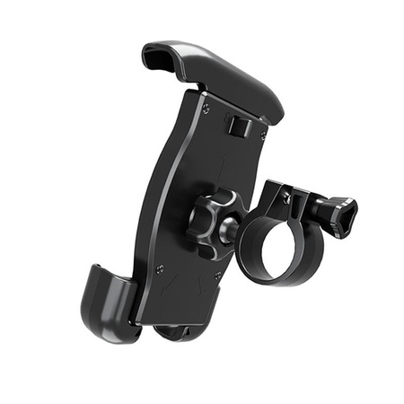 Crong Bikeclip Enduro - Supporto per telefono da bici (nero)