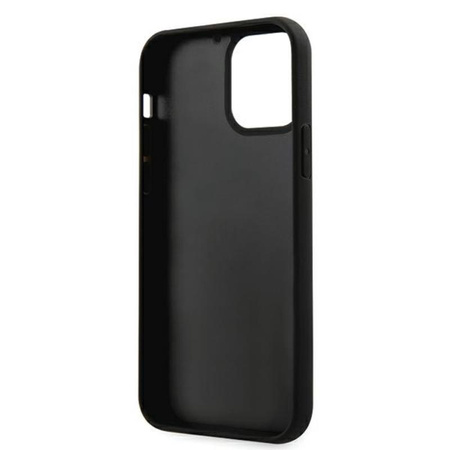 Karl Lagerfeld 3D Gummi Karl`s Kopf - iPhone 12 Pro Max Hülle (schwarz)