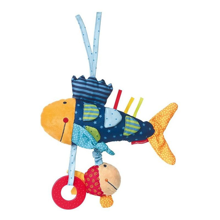 Sigikid - Cuddly Activating Fish With Teether