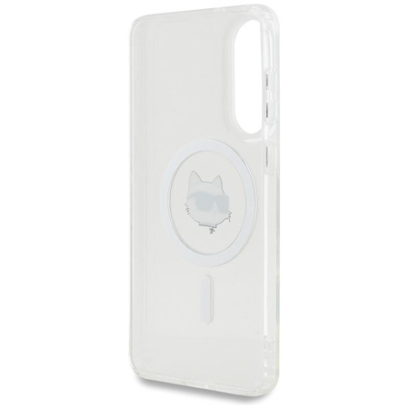 ETUI MAGSAFE KARL LAGERFELD DO GALAXY S25 EDGE, Case Magnetyczne, Białe