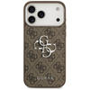 Guess 4G Big 4G Classic Logo - Case iPhone 17 Pro Max (Brown / Silver)