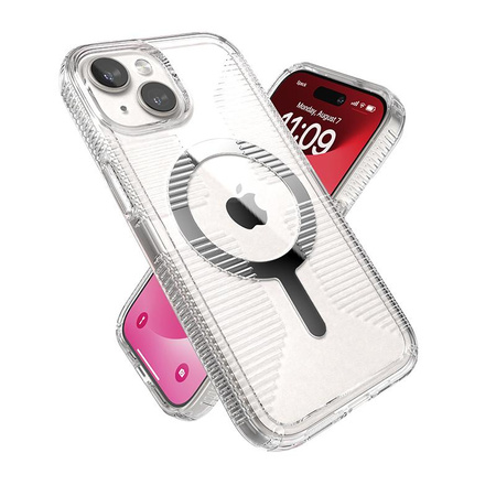 ETUI MAGSAFE SPECK DO IPHONE 13 | 14 | 15 | 16E, Przezroczyste, Wytrzymałe