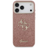 Guess Fixed Glitter Big 4G Metal Frame - Hülle iPhone 17 Pro Max (rosa)