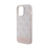 Guess 4G Bottom Stripe Collection - Etui iPhone 15 Pro Max (różowy)