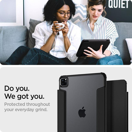 Spigen Ultra Hybrid Pro - Schutzhülle für iPad Pro 11" (2022-2020) (Schwarz)