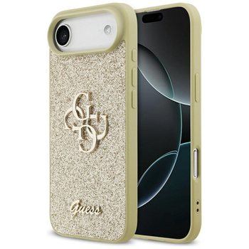 Guess Fixed Glitter Big 4G - Case iPhone Air (gold)