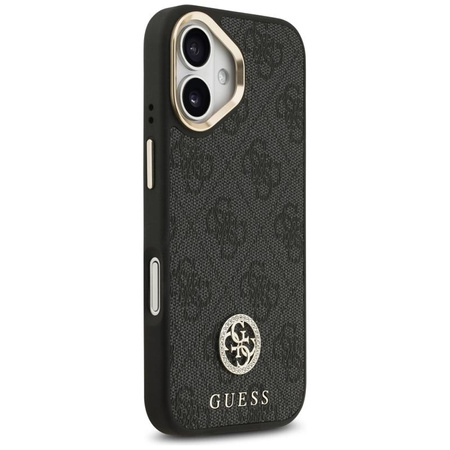 ETUI DO IPHONE 17 do MAGSAFE GUESS CZARNE ORYGINALNE ELEGANCKIE MODNE CASE