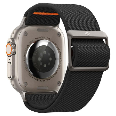 Spigen Fit Lite Ultra - Řemínek pro Apple Watch 42/44/45/49 mm (černý)