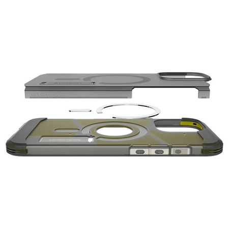 Spigen Tough Armor MagSafe - Coque pour iPhone 16 Pro Max (Frost Black)