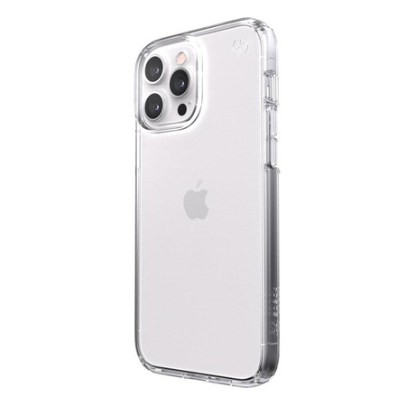 Speck Presidio Perfect-Clear - Etui iPhone 13 Pro Max /  iPhone 12 Pro Max z powłoką MICROBAN (Clear)