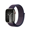 Crong Nylon - Sports Strap for Apple Watch 44/45/46/49 mm (Midnight Blue)