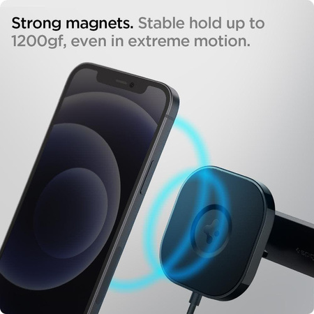 Spigen OneTap Pro Wireless Magnetic Car Charger Air Vent - MagSafe Autohalterung (MagFit)