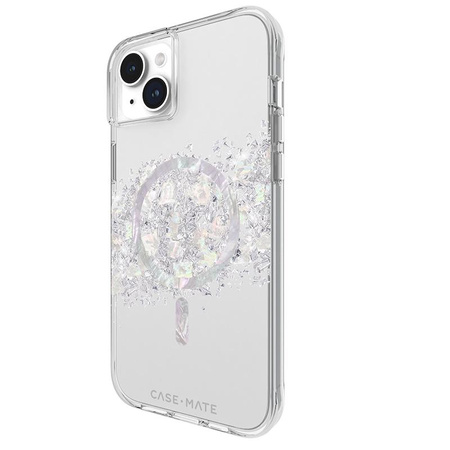 Case-Mate Karat MagSafe - iPhone 15 Plus Case with Mother of Pearl (A Touch of Pearl)