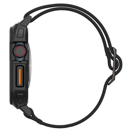 Spigen Lite Fit "Pro" - Case with Strap for Apple Watch 10 42 mm (Matte Black)