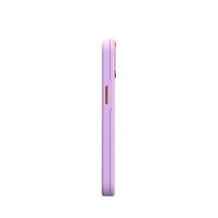 Moshi Napa Slim MagSafe - Leather iPhone 14 Case (Lavender Purple)