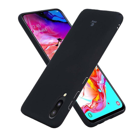 Crong Smooth Skin - pouzdro pro Samsung Galaxy A10 (černé)