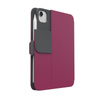 Speck Balance Folio - iPad mini 6 (2021) case with MICROBAN coating (Very Berry Red Slate Grey)
