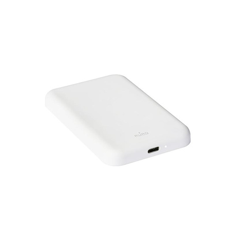 PURO Slim PowerMag Power Bank - 4000 mAh MagSafe induction power bank (blanc)