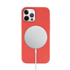 Crong Color Cover Magnetic - iPhone 12 Pro Max MagSafe tok (piros)