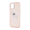 Karl Lagerfeld IML Choupette MagSafe - Schutzhülle für iPhone 14 / 15 / 13 (pink)