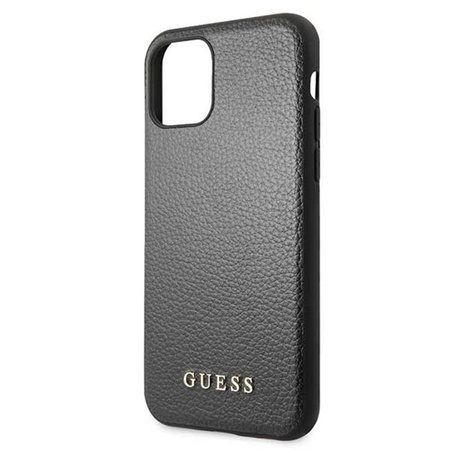 Guess Iridescent - pouzdro pro iPhone 11 Pro Max (černé)
