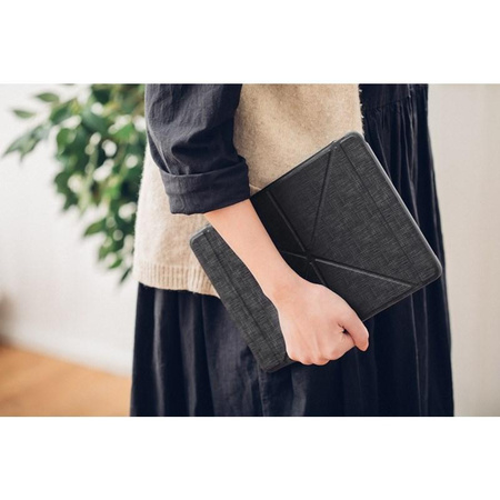 Moshi VersaCover - Etui origami pour iPad 10.2" (2021 / 2020 / 2019) (Metro Black)