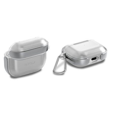 X-Doria Raptic Air - AirPods 3 Tasche mit Karabiner (Silber)