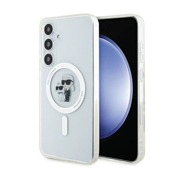 Karl Lagerfeld IML Karl & Choupette MagSafe - Samsung Galaxy S24+ Tasche (Transparent)