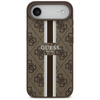 Guess 4G Printed Stripes MagSafe - Case iPhone Air (brown)