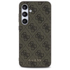 Guess 4G Metal Gold Logo - Case for Samsung Galaxy S24 FE (brown)