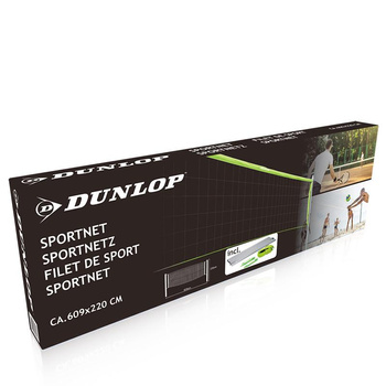Dunlop - Sportovní síť na volejbal, badminton 609 x 220 cm