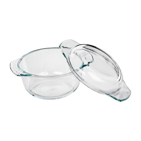 Küchenprofi Elsass - Borosilicate Glass Oven Dish with Lid 1.4 l 18×11.5 cm