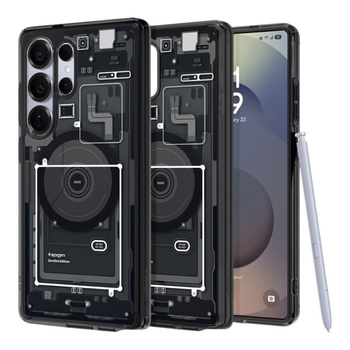 Spigen Ultra Hybrid MagSafe - Case for Samsung Galaxy S25 Ultra (Zero One Black)