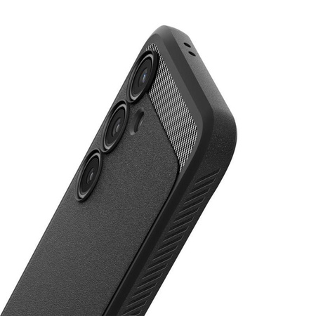 Spigen Rugged Armor - Gehäuse für Samsung Galaxy S24 FE (Mattschwarz)