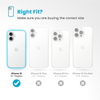 Speck Presidio2 Grip - iPhone 16 Case (Coastal Blue / Dust Grey / White)