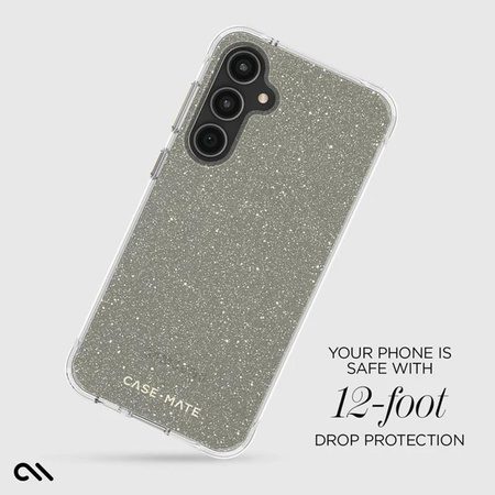 Case-Mate Sheer Crystal - Case for Samsung Galaxy S23 FE 5G (Gold)
