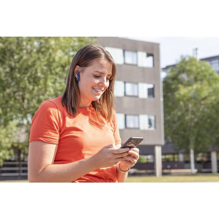 Trust Primo Touch - Bluetooth vezeték nélküli fejhallgató (kék)