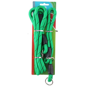 150 cm leash + 45 cm collar (green)