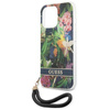 Guess Flower Cord - Schutzhülle für iPhone 13 Pro (Blau)