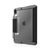 STM Dux Plus - Étui blindé iPad 11" (2025) / 10.9" (2022) MIL-STD-810G avec support Apple Pencil (Noir) Version EDU/COM