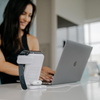 STM ChargeTree Swing - Chargeur sans fil 3-en-1 pour iPhone, AirPods et Apple Watch (blanc)