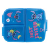 Disney Stitch - Reggeli / uzsonnás doboz rekeszekkel a Palms kollekcióból