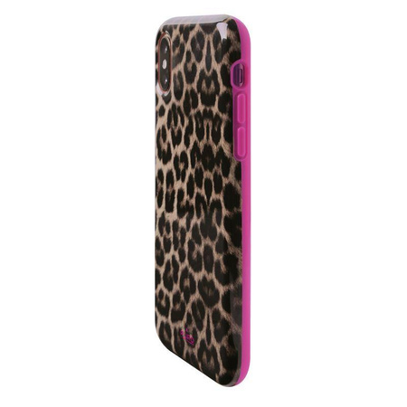 PURO Glam Leopard Cover - Hülle für iPhone Xs / X (Leo 2)
