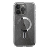 Speck Presidio Lux Grip ClickLock & Magsafe - Tasche iPhone 15 Pro Max (Klar / Chrom-Finish / Serene Silber)